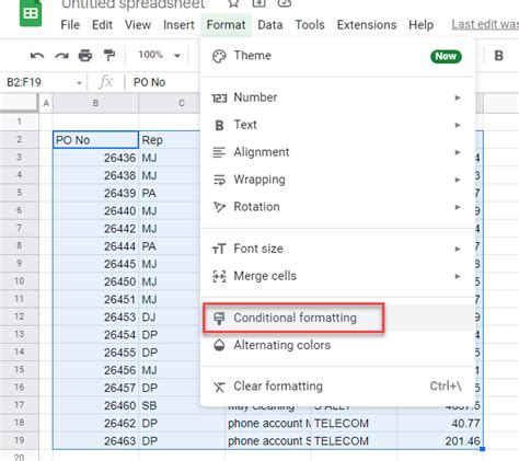 highlight every other row google sheets